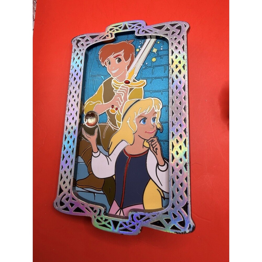 DISNEY WDI CAST EXCL~TARAN & PRINCESS EILONWY~BLACK CAULDRON LE PIN Mog